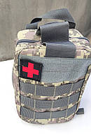 Підсумок аптечка 20 шт тактична моллі MOLLE, без наповнення. Піксель
