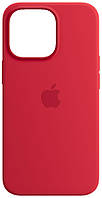 Силиконовый чехол iPhone 13 Pro Max Apple Silicone Case with MagSafe - Red