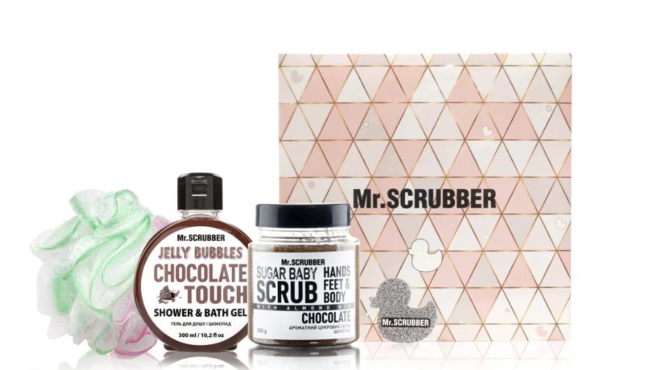 Набір Mr. Scrubber Chocolate, фото 1