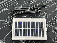 Солнечная Панель Micro USB 2W 5V Кабель 3 метра Solar Panel Поликристаллическая