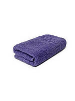 Махровое полотенце 100х150 (сауна) 100% хлопок Фиолетовое