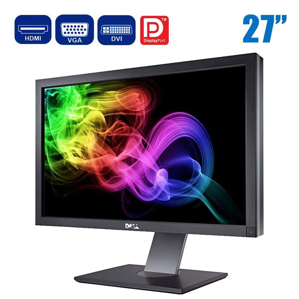 Монитор Dell UltraSharp U2711B / 27" (2560x1440) IPS / HDMI, DVI, DisplayPort, VGA, USB 2.0 / VESA 100x100