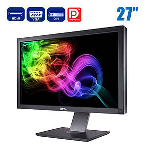 Монитор Dell UltraSharp U2711B / 27" (2560x1440) IPS / HDMI, DVI, DisplayPort, VGA, USB 2.0 / VESA 100x100, фото 2