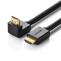 HDMI кабель V1.4 Ugreen HD103 с угловим коннекотором 10120 (1м, 270 градусов)