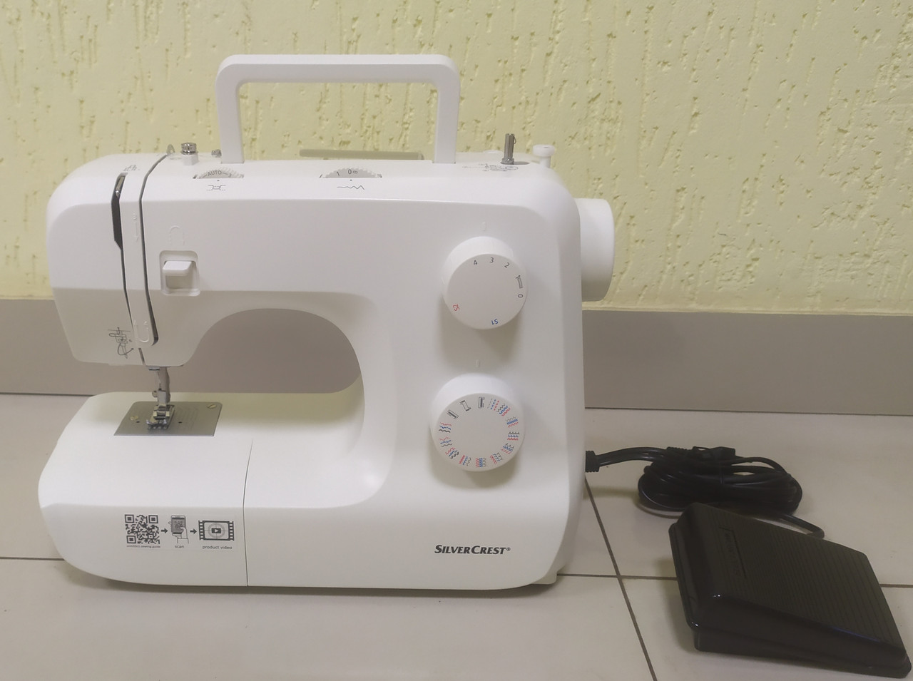 Нова багатофункціональна німецька швейна машина Silver Crest SNM 33 C1 із Німеччини з гарантією