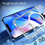Прозорий силіконовый чехол MagSafe Apple iPhone 12 Pro, фото 6
