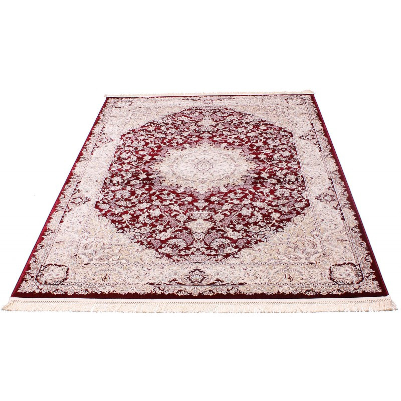 Килим Esfahan 7786A d.red/ivory
