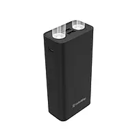 Внешний портативный аккумулятор ColorWay Lamp 30000mAh Black 10W