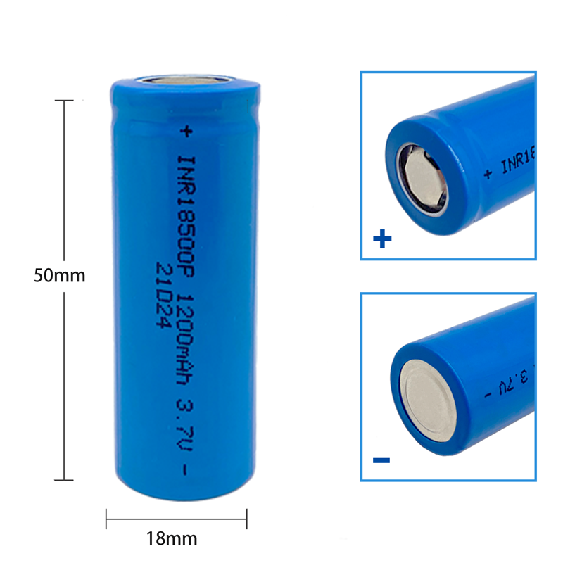 Акумулятор 18500 PKCELL 1200 mAh (Li-Ion)