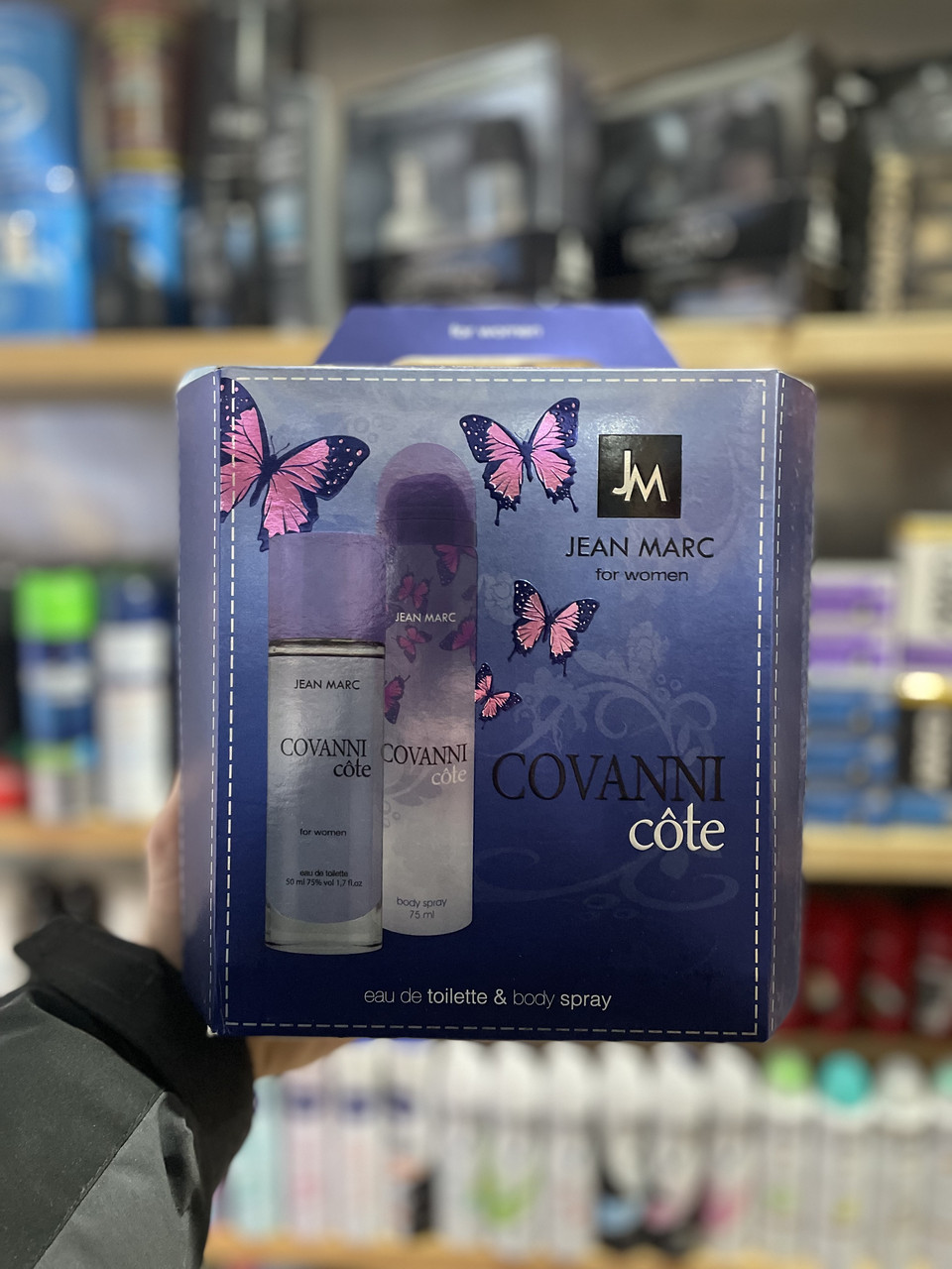 Подарунковий набір для жінок (дезодорант/75ml + туалетна вода/50ml) Jean Marc Giovanni Cote, фото 1