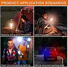 Лампа-ліхтар Т-15 2600 мАг туристична з функцією Power Bank, фото 5