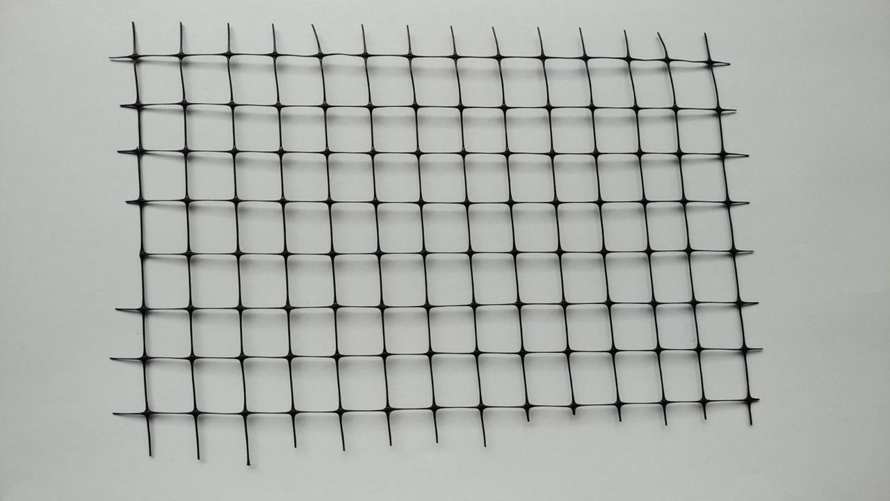 Сітка універсальна чорна 1,0*50 м. Комірка 12*14 мм, фото 1