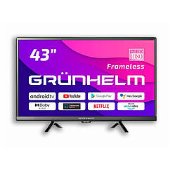 Телевизор Grunhelm 43F500-GA11V (43'', Android TV, Full HD, T2)