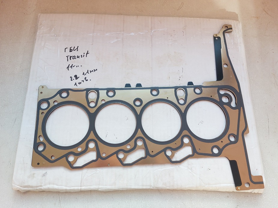 Прокладка ГБЦ 1.1 мм на Ford Transit (2011-...), 2.2TDCi (повний, задній привод), 1776498, BK3Q6051A1C