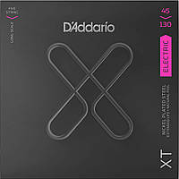 Струны для бас-гитары D'Addario XTB45130 XT Bass Regular Light 5-Strings 45/130