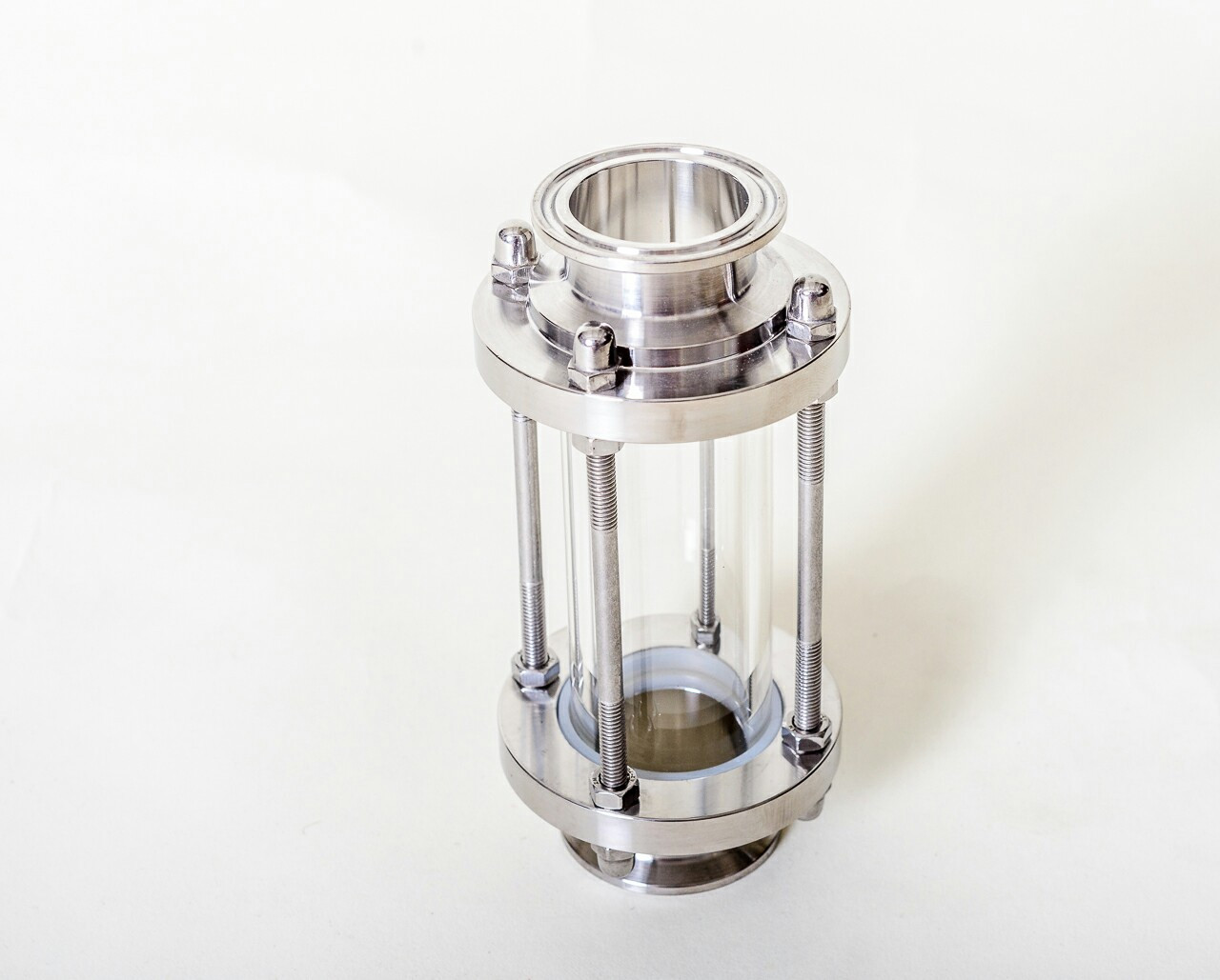 Диоптр для контроля уровня пени в бытовом дистилляторе 1,5 дюйма кламп 42мм - 150мм Samogray - фото 1 - id-p1794871485