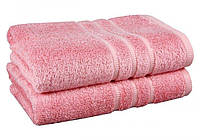 Полотенце Maisonette Micro Touch махровое темно-розовое 50x100см (14130)