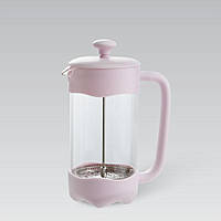 Френч-пресс (Заварник) для чая и кофе Maestro (Маестро) 350 мл (MR-1669-350) Розовый