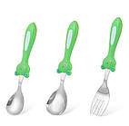 Набір дитячих столових приборів Fissman Жабка 3 предмета (3562)