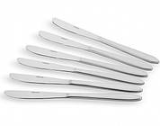 Набір столових ножів Ardesto Black Mars Ether 6 предметів (AR0706EK)