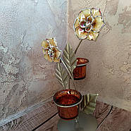 Підсвічник декоративний настільний на 2 свічки, фото 4