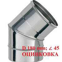 Кут димоходу для буржуйки, кут з оцинкованої сталі, кут для димоходу, кут для вентиляції