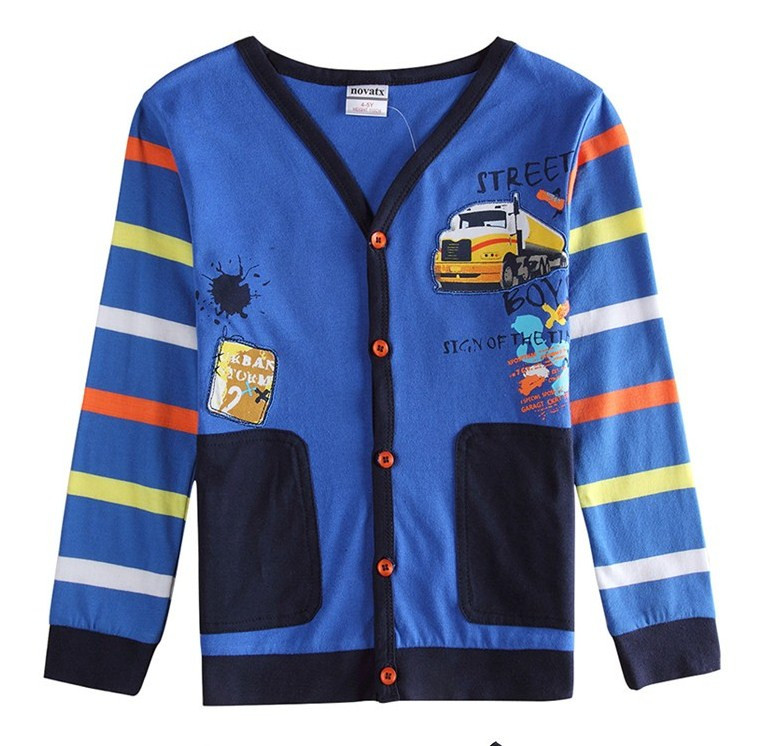 Кофта для хлопчика трикотажний на гудзиках, фото 1