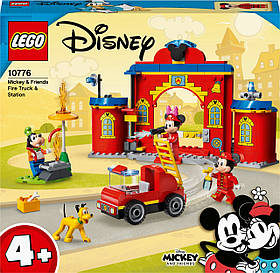 LEGO Mickey and Friends Пожежна частина та машина Мікі та його друзів 144 деталі (10776)