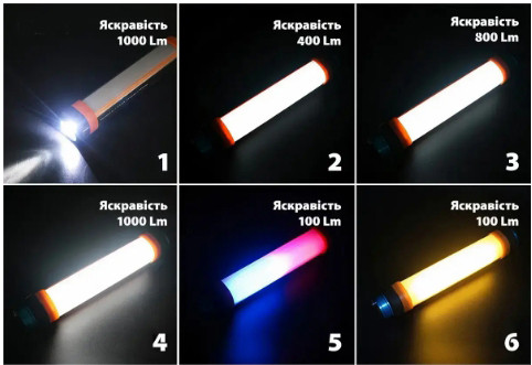 Портативный фонарь-лампа Т-25 5200 мАч с функцией Power Bank Портативный фонарь-лампа Т-25 5200 мАч с функцией Power Bank