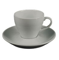 Чашка чайна порцелянова 150 мл з блюдцем Helios (HR1304)