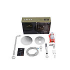 Душова система з тропіканням душім прихованого монтажу з неіржавкої сталі sus 304 ESG082 матова, фото 8