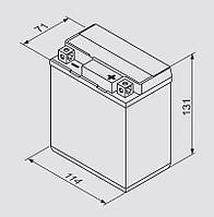 Акумулятор сухозаряджений BOSCH 0092M60060 AMG 6 Ah, 100 A