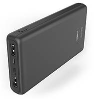 Портативний зарядний пристрій Power Bank Hama ALU15HD 15000 mAh Anthracite (00201655)