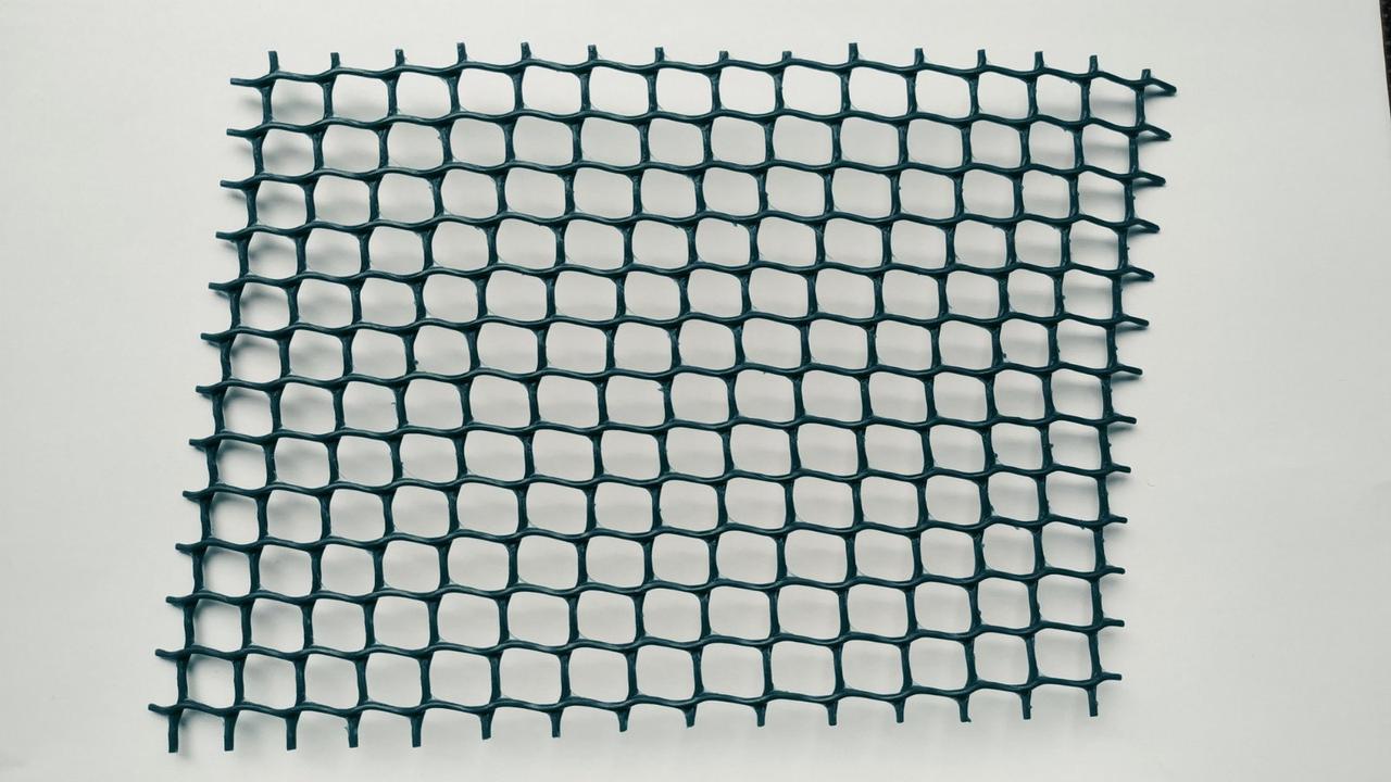 Сітка декоративна темно-зелена 1,0*20 м. Комірка 10*10 мм