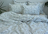 2-спальна постільна білизна з турецького ранфорсу ТМ TAG, бавовна з компаньйоном R-T9259, фото 3