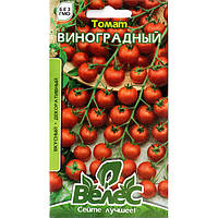 Насіння томату середньораннього, високорослого «Виноградний» (0,15 г) від ТМ «Велес»