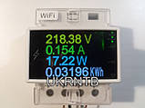 Ватметр AC 85-265 В / 100 А / 26 кВт Wi-Fi + інтернет + статистика + реле / Лічильник електроенергії DIN / Ваттметр, фото 4