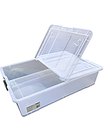 Ящик для зберігання HomeStar прозорий 76 х 56 х 19 см 60 л (А0051723)