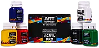 Краска художественная ACRYL PRO ART Kompozit 6 баночек 20 мл