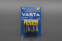 Батарейка пальчик "VARTA" / Super Heavy Duty / AA / 4 шт