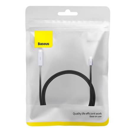 Кабель Baseus High Definition Series Graphene Type-C to HDMI 4K Adapter Cable 1m Black, фото 3