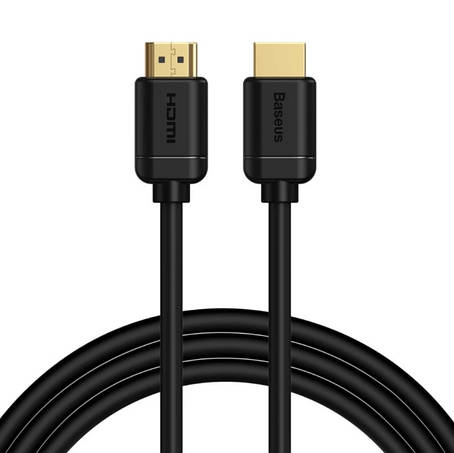 Кабель Baseus high definition Series HDMI To HDMI Adapter Cable 1.5m Black, фото 1