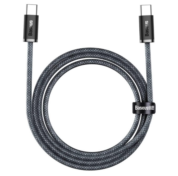 Кабель Baseus Dynamic Series Fast Charging Data Cable Type-C to Type-C 100W 2m Slate Gray