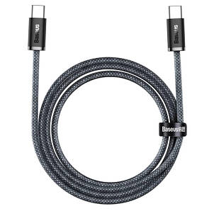Кабель Baseus Dynamic Series Fast Charging Data Cable Type-C to Type-C 100W 2m Slate Gray, фото 1