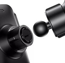 Холдер Baseus Wisdom Auto Alignment Car Mount Wireless Charger ( QI 15W ( Suction base ) Black, фото 6
