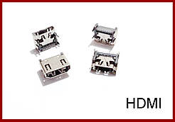 HDMI гніздо, smd, 19 pin.