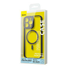 Чохол Baseus Frame Series Magnetic Case For iPhone 14 Pro Black, фото 5