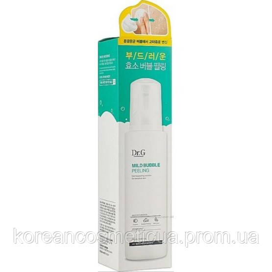 Энзимный Пилинг-скатка для Лица Mild Bubble Peeling Dr. G 135ml ...
