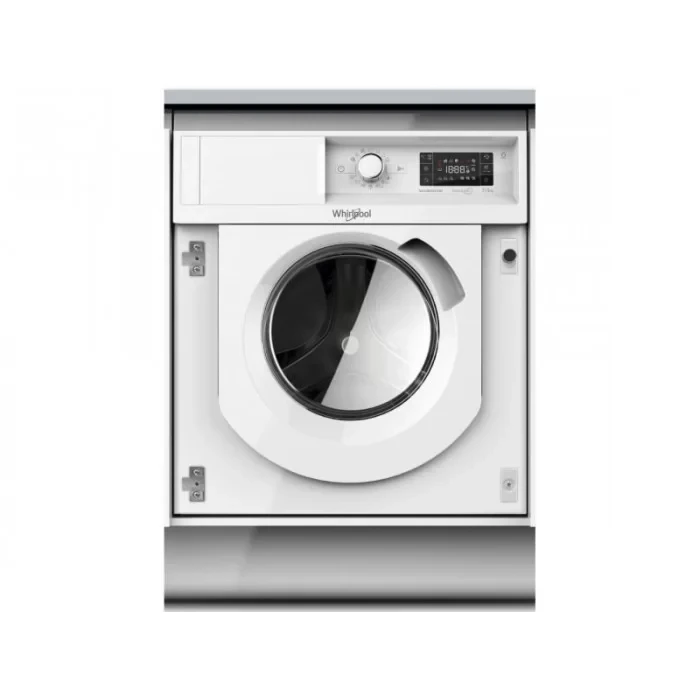 Вмонтована пральна машина з скринькою Whirlpool BIWDWG75148, фото 1