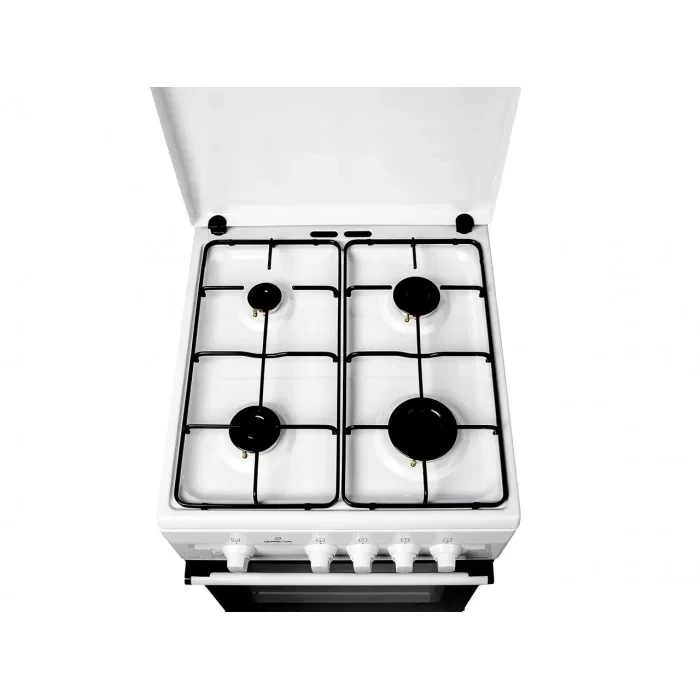 Плита газова Greta F504G1G білий GG 5770 MM 23 W (20329)